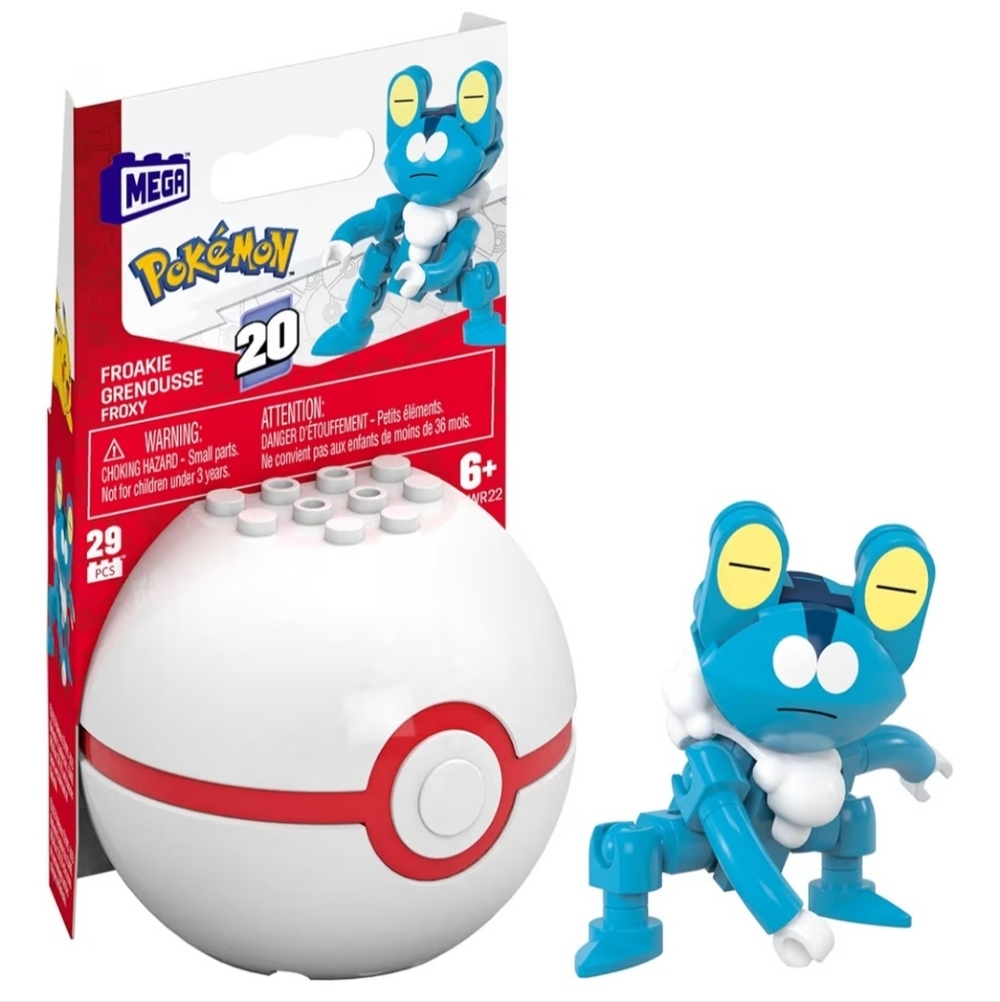3/$25 Pokémon Froakie Building Set -